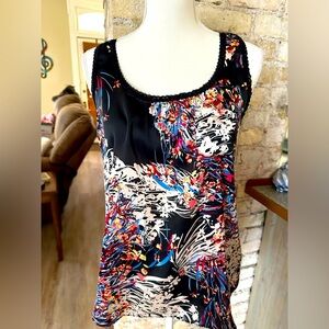 H.I.P. Lace edged women’s Tank